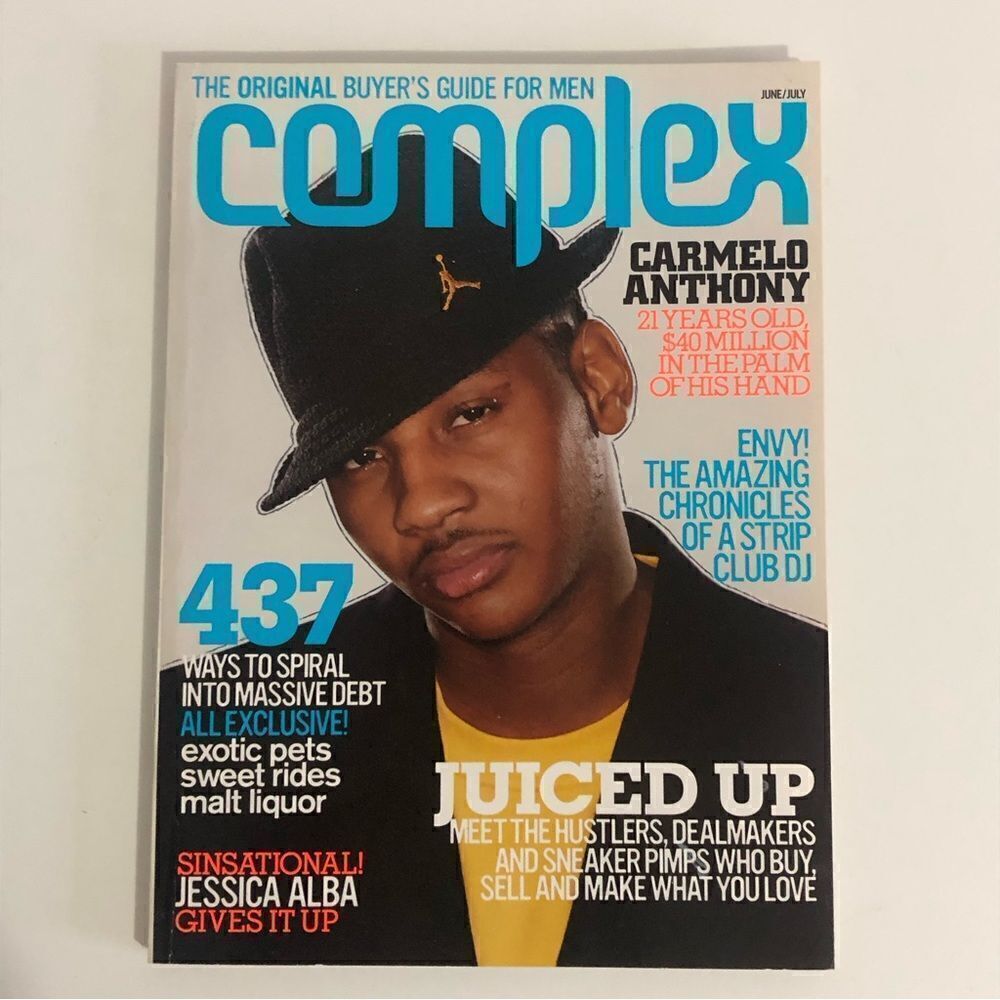 Complex Magazine Carmelo Anthony